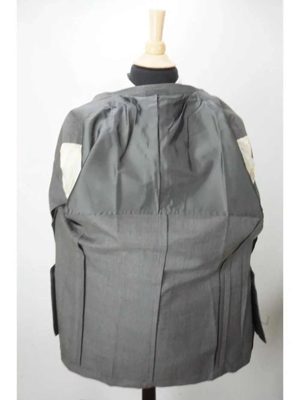Sartoria Partenopea Gray Wool 2 Pc Suit Jacket Pant 48 US NEW